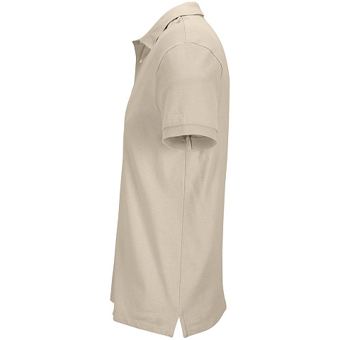 Рубашка поло женская Pacific Women, бежевая (льняная) - рис 4.