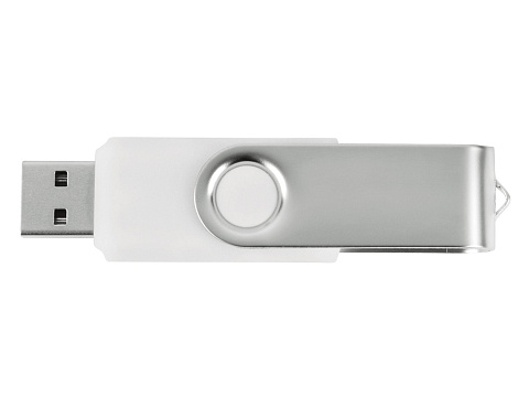 Флеш-карта USB 2.0 16 Gb «Квебек», белый - рис 4.