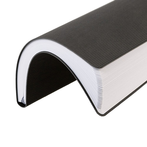 Ежедневник Knit, недатированный, темно-серый - рис 6.