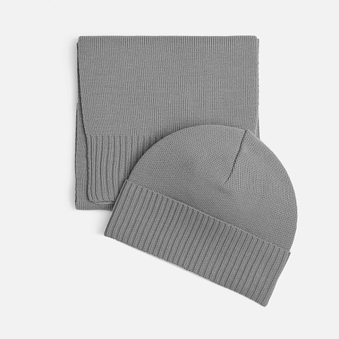 Шарф Sorang, серый - рис 5.