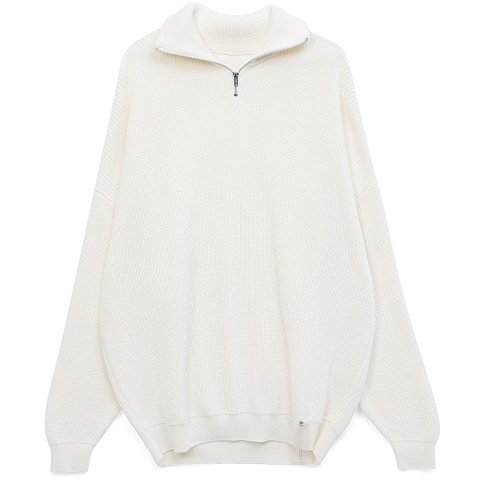 Джемпер Siluetti Birne, молочно-белый