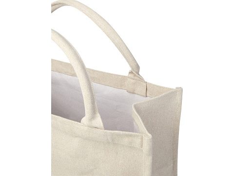 Page эко-сумка для книг из переработанного материала Aware™ плотностью 500 г/м² - Бежевый - рис 4.