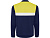 Спортивная куртка Leros унисекс, желтый/синий нэйви - миниатюра - рис 2.