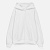 Толстовка унисекс оверсайз Sartoro, белая - миниатюра