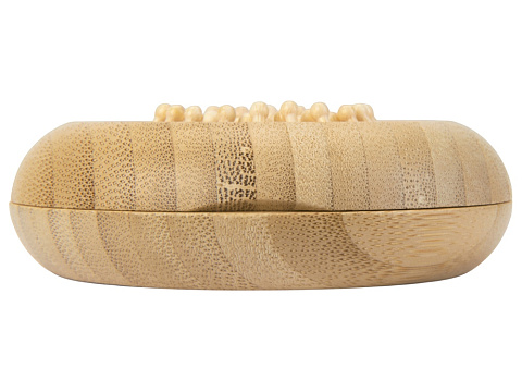 Расческа с зеркалом из бамбука Daisy, натуральный - рис 5.