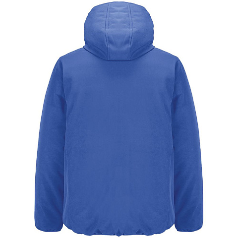 Куртка софтшелл с капюшоном мужская Falcon Men, ярко-синяя (royal) - рис 3.