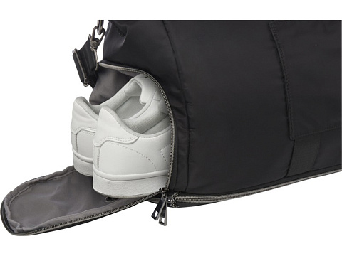 Rhine расширяемая спортивная сумка на 35 л из переработанных материалов по стандарту GRS, сплошной черный - рис 5.