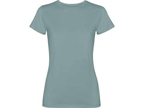 Футболка Fiyi женская, сине-зеленый выстиранный