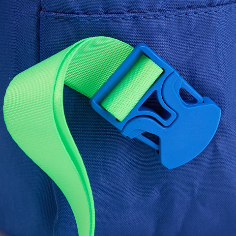 Рюкзак B2, синий с зелеными стропами - рис 5.