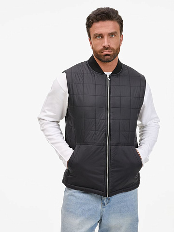 Жилет унисекс Warmbridge, черный - рис 6.