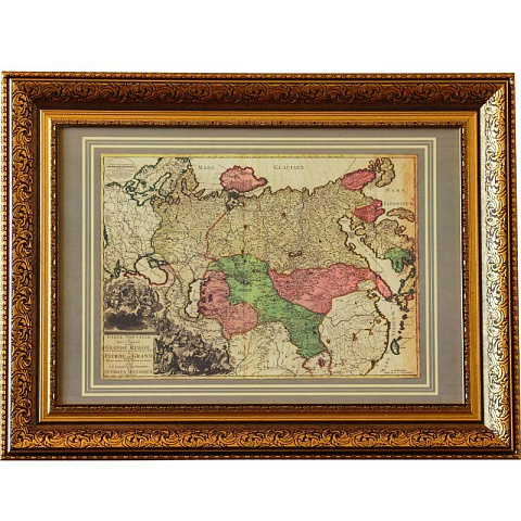 Новая карта всей империи Великой России