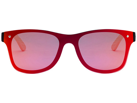 Солнцезащитные очки Tan с бамбуковыми дужками - Желтый - рис 2.