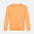 Свитшот унисекс Delta, светло-оранжевый - миниатюра