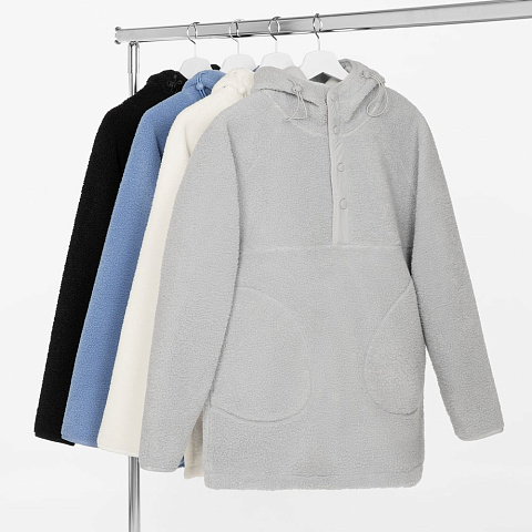 Анорак унисекс Oblako, голубой - рис 4.