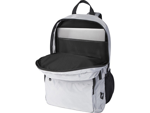 Рюкзак для ноутбука Trend Plus 15GRS из переработанного материала объемом 20 литров, серый - рис 4.