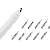 Отвертка Drill 10-в-1, белый