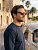 Свитшот Basic, темно-синий - миниатюра - рис 6.