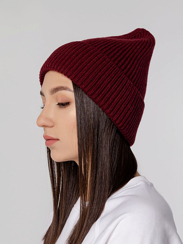 Шапка Tommi, бордовая - рис 6.