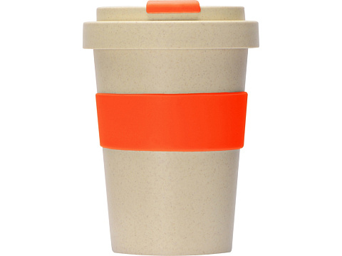 Стакан из пшеничного волокна Flava, оранжевый 021C - рис 2.