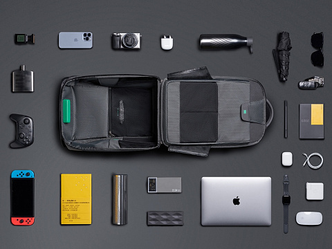 Антикражный рюкзак SnapPack для ноутбука 16, серый - рис 29.