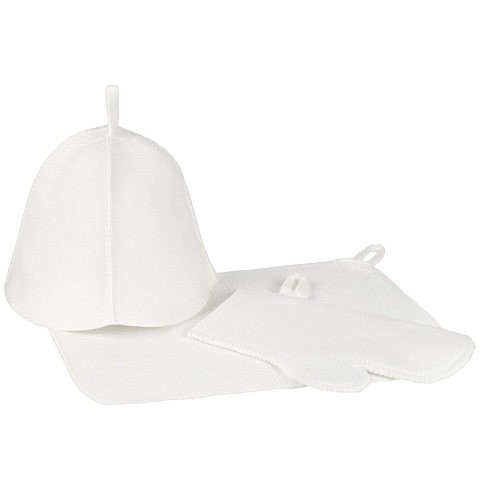 Набор для бани «Парилка», ver.2, белый - рис 2.