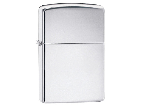 Зажигалка ZIPPO Classic с покрытием High Polish Chrome, латунь/сталь, серебристая, 38x13x57 мм