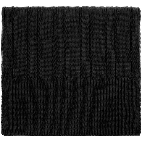 Шарф Knit Beat, черный - рис 3.