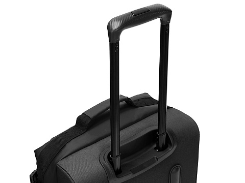 Сумка на колесах TORBER Mobi, черный, полиэстер 900D с PU покрытием, 47 х 34 х 21,5 см, 32 л - рис 4.