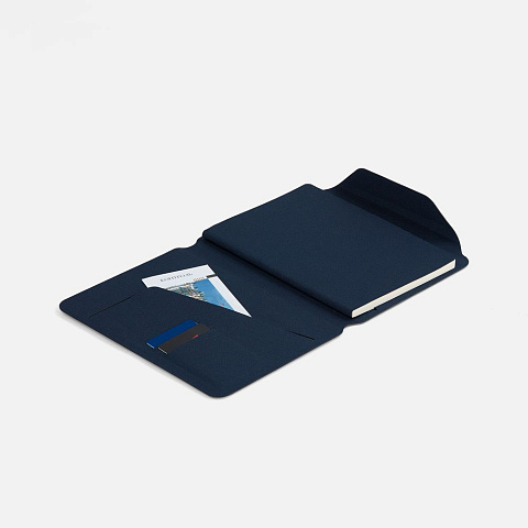 Папка с блокнотом Firmans Mini, синяя - рис 4.