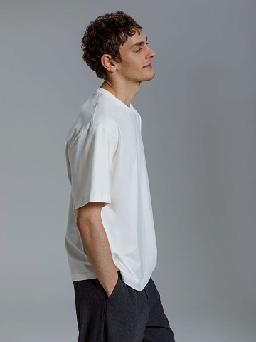 Футболка оверсайз Kangas, белая - рис 8.