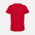 Футболка унисекс Regent с V-образным вырезом, красная - миниатюра - рис 3.