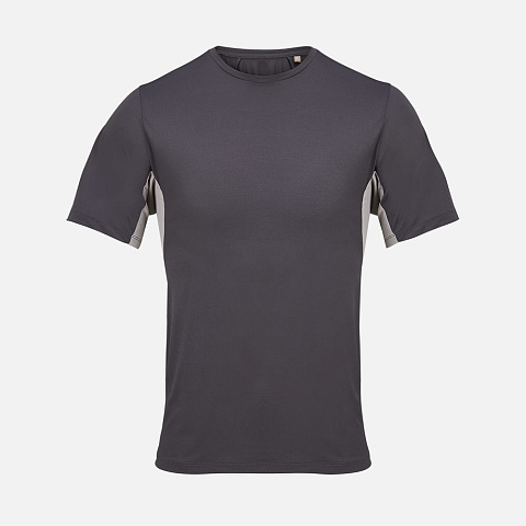 Футболка спортивная унисекс Storm, серая - рис 2.