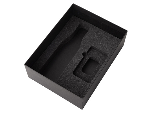 Подарочный набор с термобутылкой и повербанком С1, 5000 mAh, синий - рис 5.