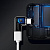 Адаптер USB-С - USB-C, магнитный, белый, Deppa - миниатюра - рис 4.