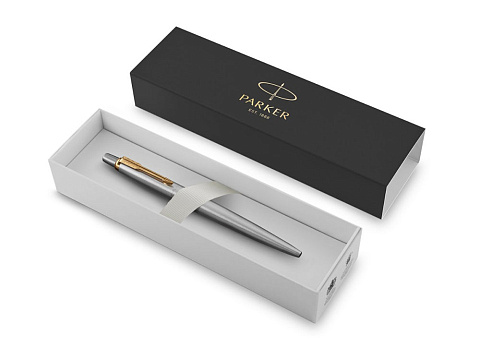 Шариковая ручка Parker Jotter Essential, St. Steel СT, стержень: Mblue - рис 3.