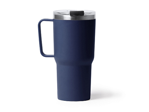 Термокружка Кенчер с двойными стенками из нержавеющей стали 304 и полипропилена, королевский синий