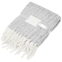 Плед Warmy с шерстью, светло-серый