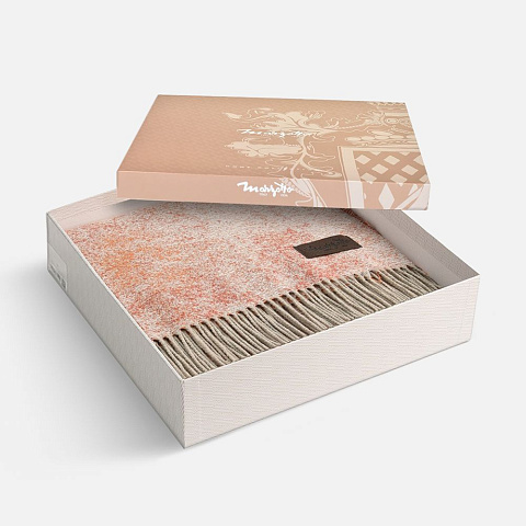 Плед Sorapis, оранжевый - рис 5.