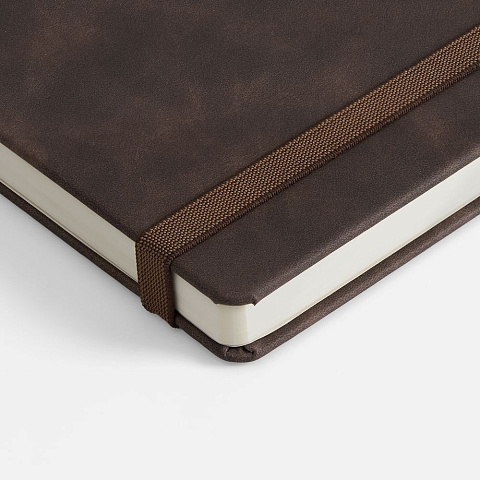 Ежедневник Urban Hard, недатированный, коричневый - рис 4.