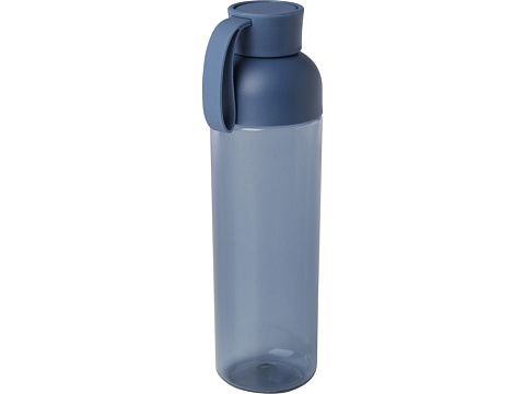 Illuminate бутылка для воды из переработанного PET-пластика, объемом 600 мл - Синий - рис 4.