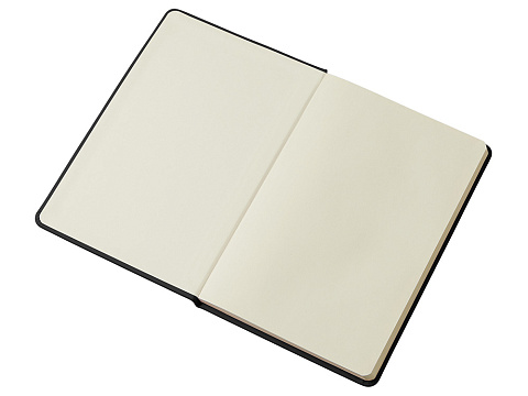 Блокнот в твердой обложке A5 Виспи в клетку, черный - рис 3.