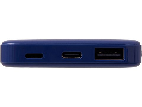 Внешний аккумулятор Simp, 5000 мАч, темно-синий - рис 5.