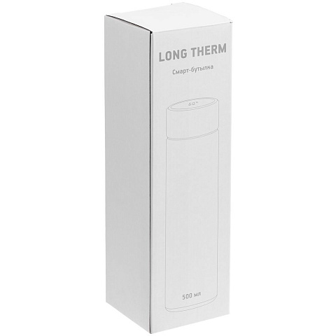 Смарт-бутылка с заменяемой батарейкой Long Therm, золотистая - рис 2.