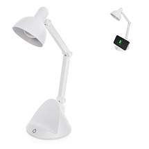 Настольный светильник с функцией беспроводной зарядки Bendy (Р)