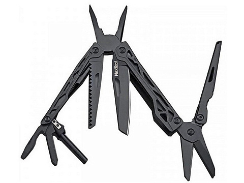 Мультитул Nextool Multifunctional Knife, 10 функций, черный (NE0123)