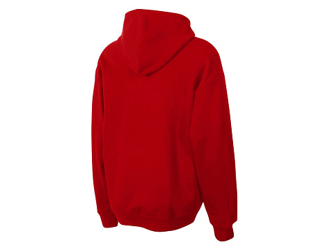 Толстовка с капюшоном оверсайз Berlin унисекс, красный - рис 8.