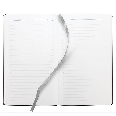 Ежедневник Knit, недатированный, темно-серый - рис 9.