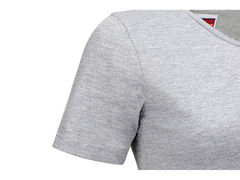 Футболка Heavy Super Club женская, серый меланж - рис 10.