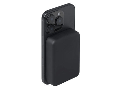 Беспроводной магнитный внешний аккумулятор с QC\PD MagnifIQ, 10000 мАч, 15 Вт, черный - рис 12.