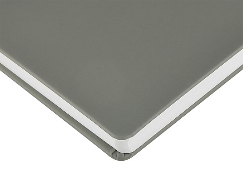 Ежедневник с каменной бумагой недатированный А5 Carrara, серый - рис 5.